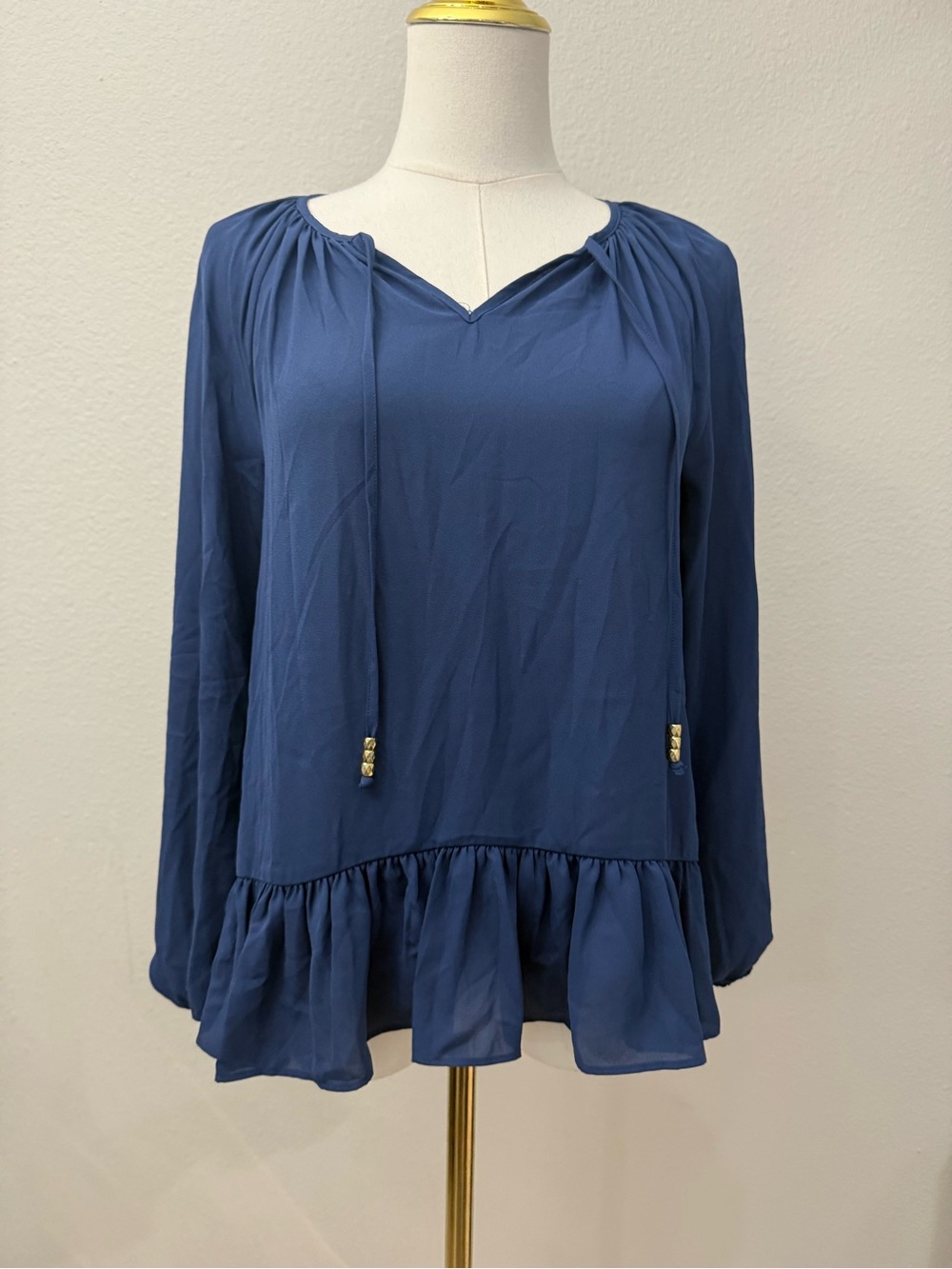 Lilly Pulitzer NWT Tensley Top High Tide Na XXS - Picture 2 of 5